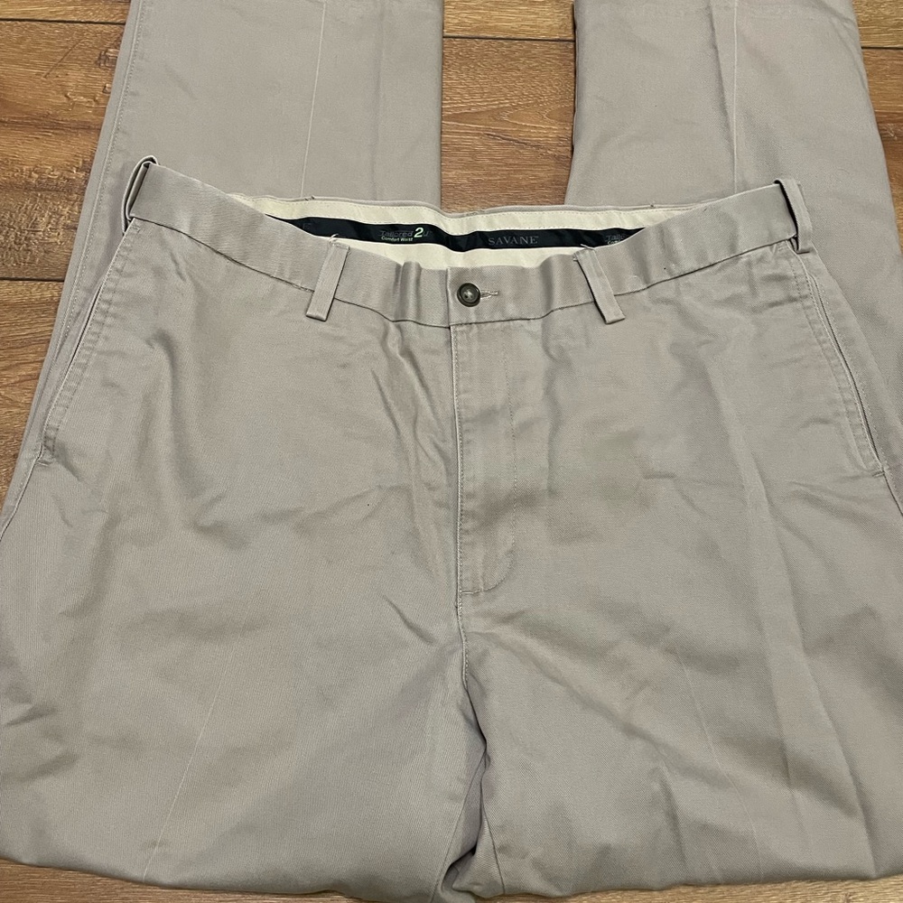 Ultimate Performance Flat Front Chino Pants - image 2